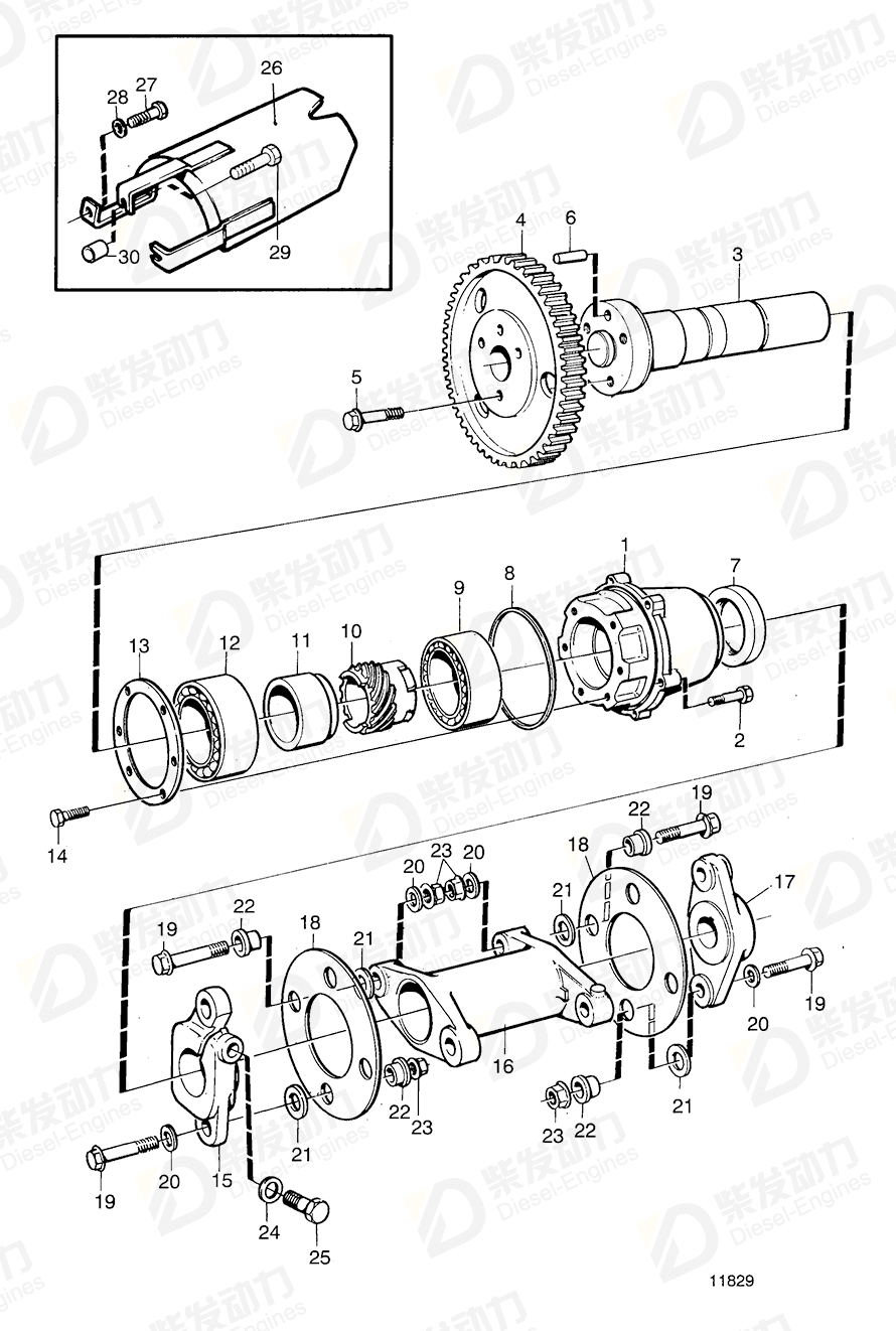 volvo penta Protection 4772263 Drawing